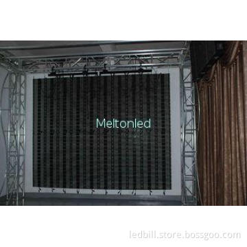 Personalized DVI VGA, Svideo, DVD, TV Electronic Led Curtai